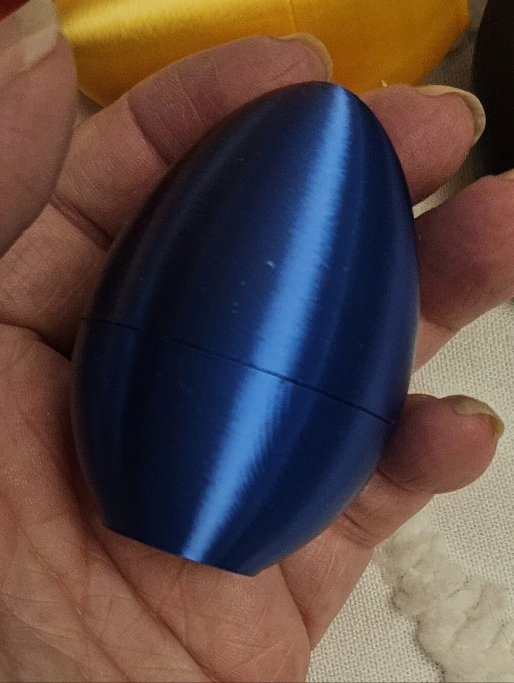 Metallic Multi-Color 3 D PRINTED EGGS- Assorted 23 PIECES